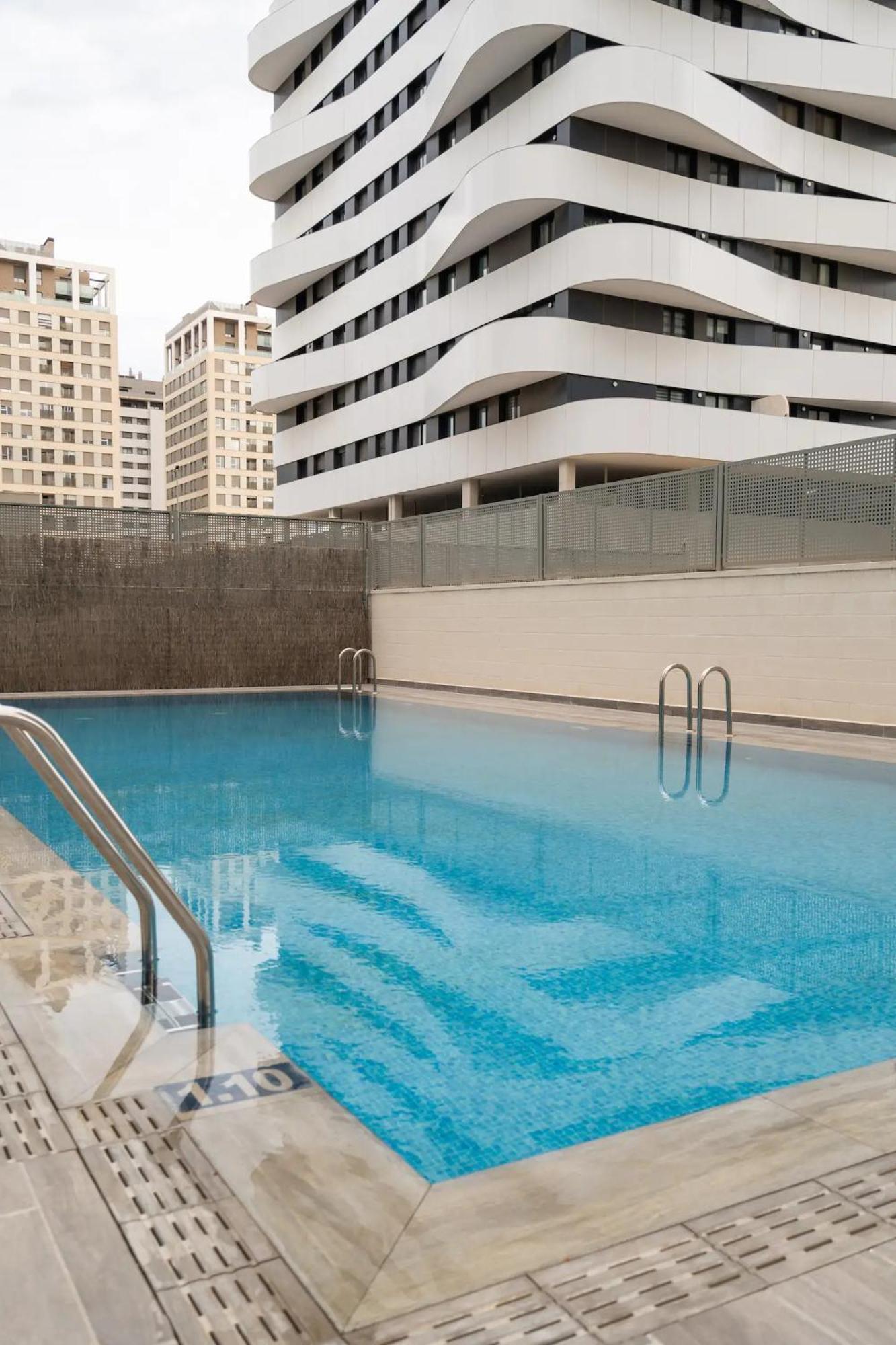 Werentvlc - Espectacular Duplex Terraza Y Piscina Daire Valensiya Dış mekan fotoğraf